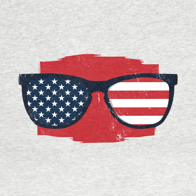 USA sunglasses -  4th July, Independence Day Gift by LR_Collections